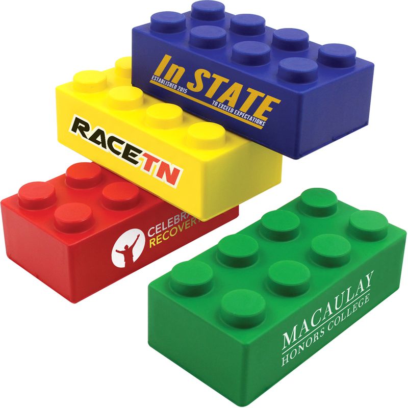 Brique de construction anti-stress