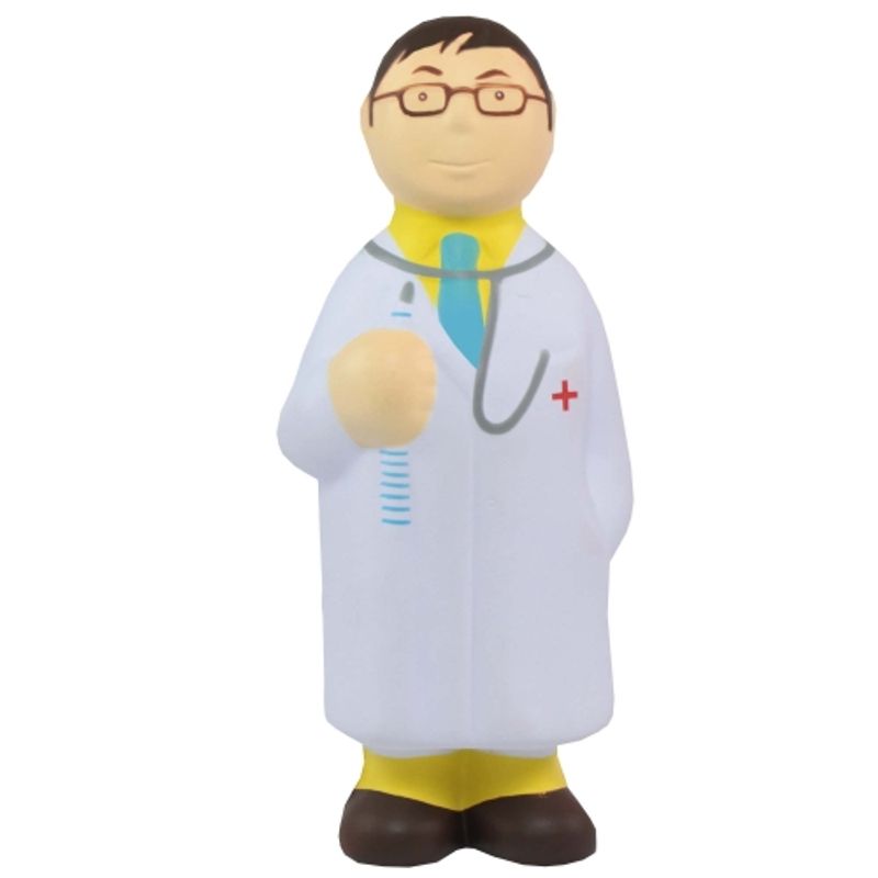 Personnage médecin anti-stress