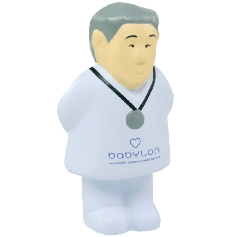 Personnage médecin anti-stress