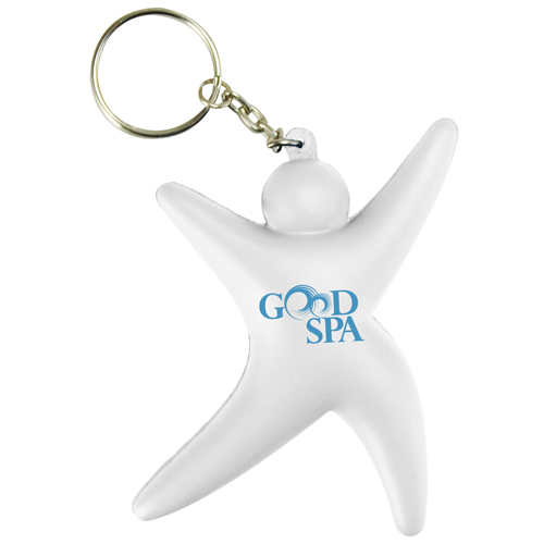Porte-clés gymnaste anti-stress