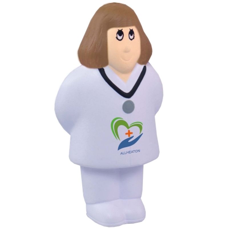 Personnage médecin femme anti-stress