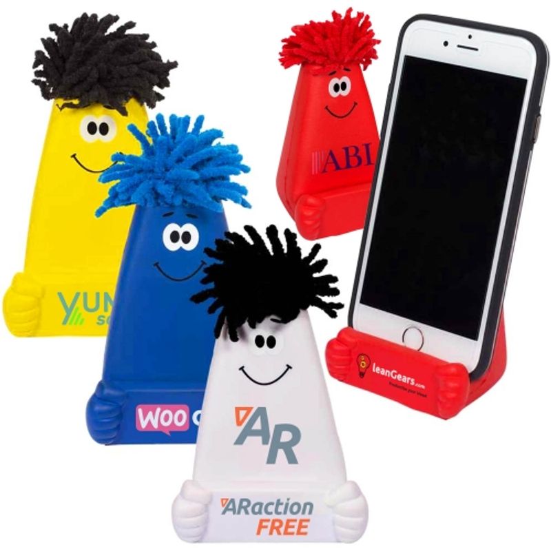 Support de téléphone personnage anti-stress