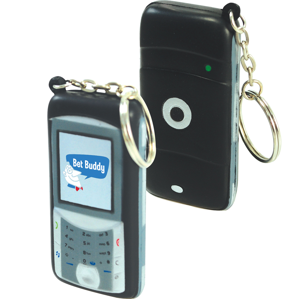 Porte-clés anti-stress téléphone