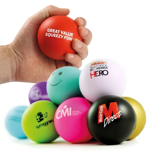 Balle anti-stress premium 70 mm — vue 1