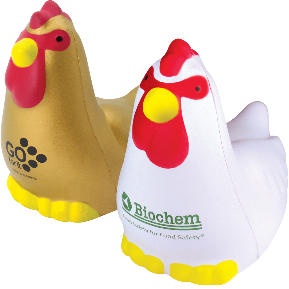 Poule anti-stress — vue 1
