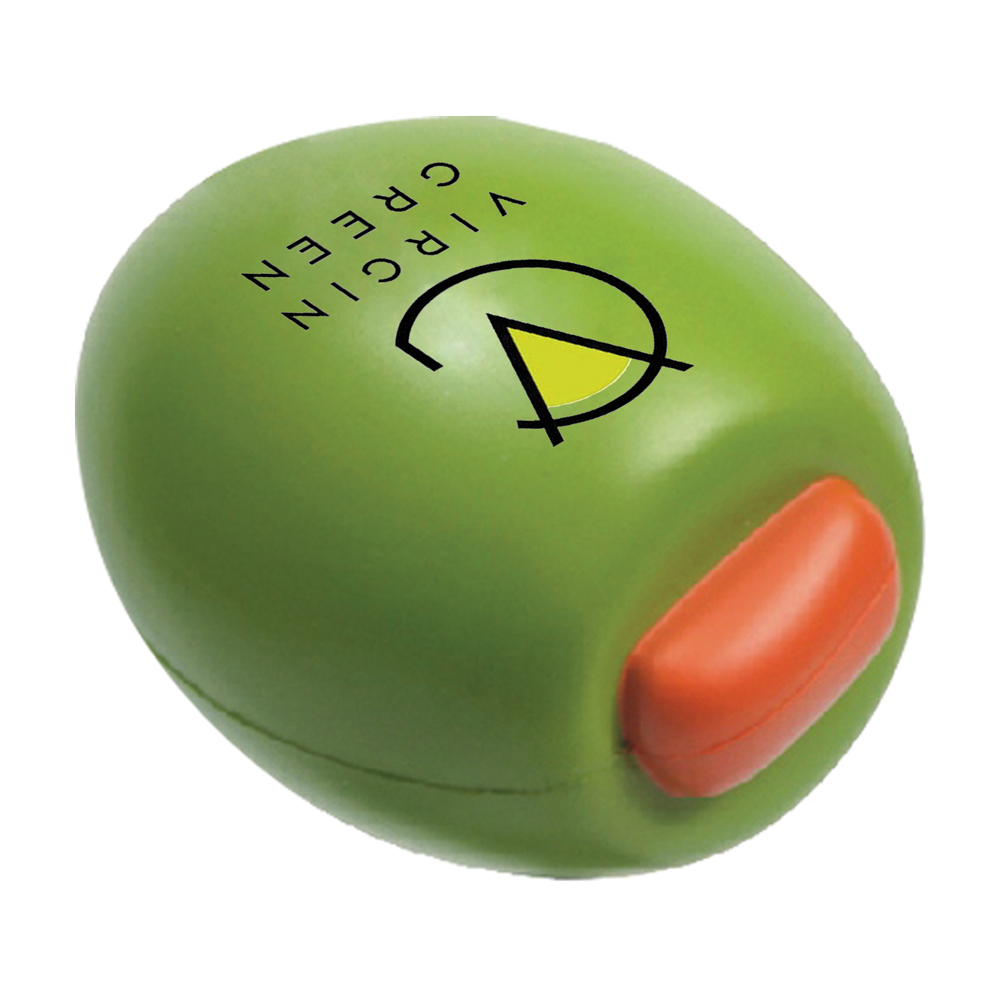 Olive anti-stress personnalisée — vue 1