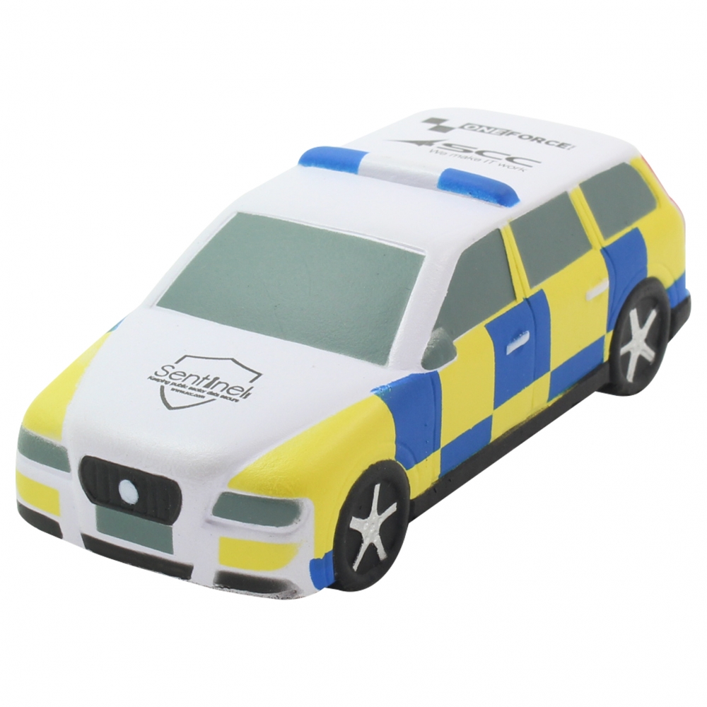 Voiture de police anti-stress — vue 1