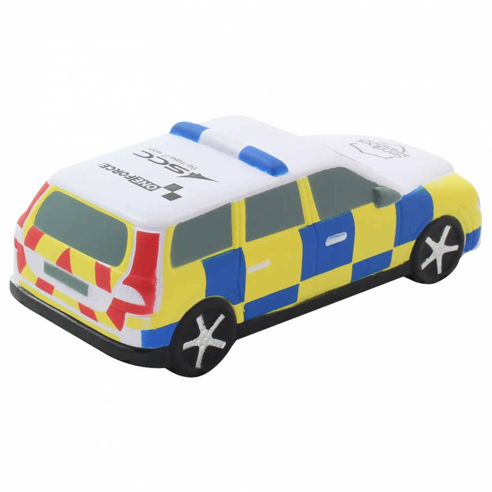 Voiture de police anti-stress — vue 3
