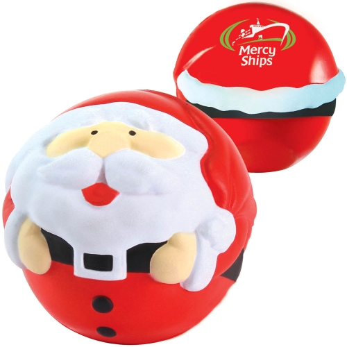 Père Noël anti-stress personnalisé — vue 1