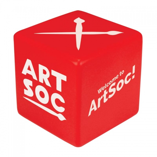 Cube anti-stress personnalisé — vue 1