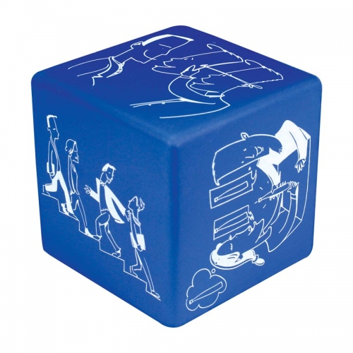 Cube anti-stress personnalisé — vue 2