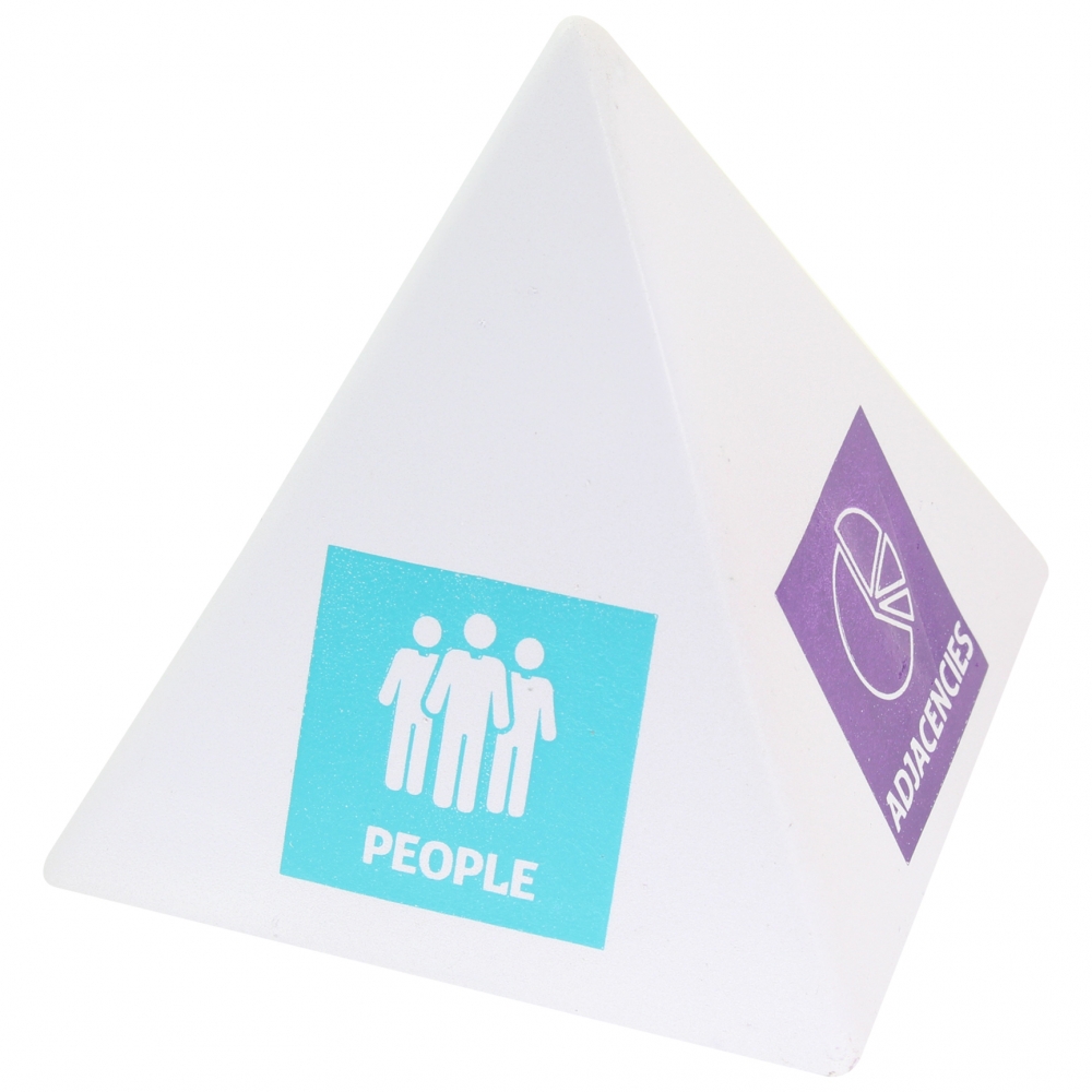 Pyramide anti-stress 75 mm — vue 1