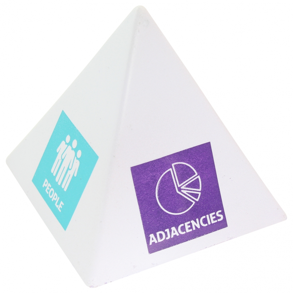 Pyramide anti-stress 75 mm — vue 3