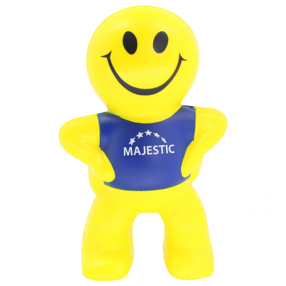 Personnage anti-stress smiley 102 mm — vue 2