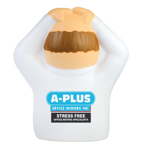 Personnage anti-stress visage expressif 95 mm — vue 3