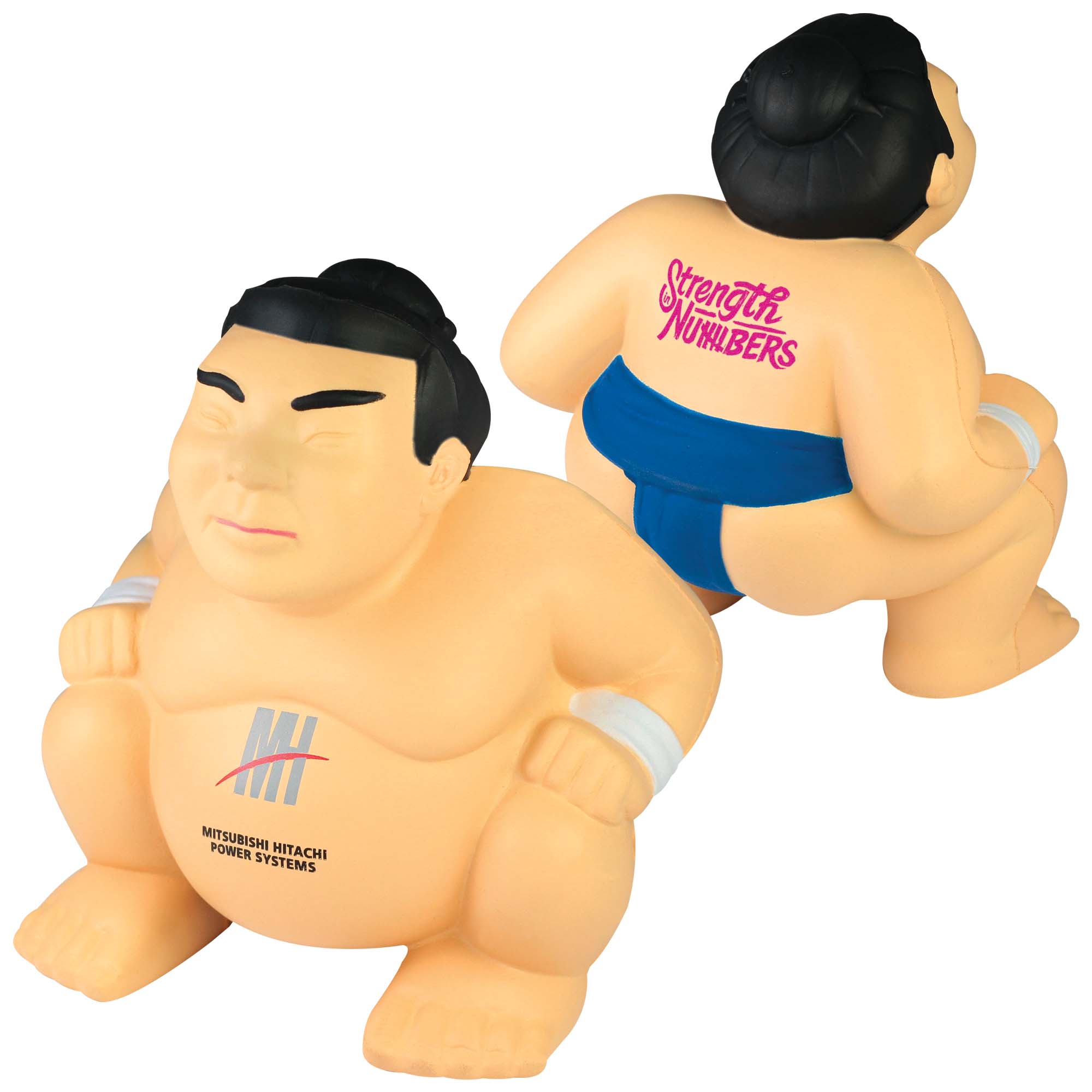 Lutteur sumo anti-stress 95 mm — vue 1