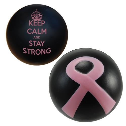 Balle anti-stress ruban 70 mm — vue 1
