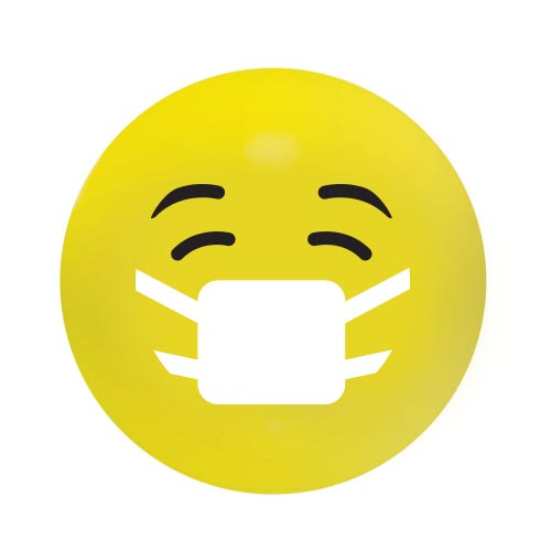 Balles anti-stress emoji 70 mm — vue 2
