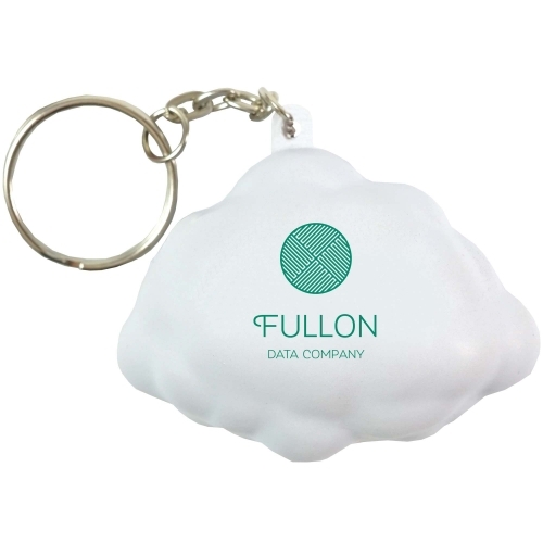 Porte-clés anti-stress nuage 56 mm — vue 1