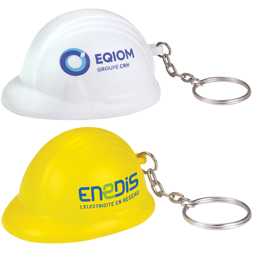 Porte-clés casque de chantier 45 mm — vue 1