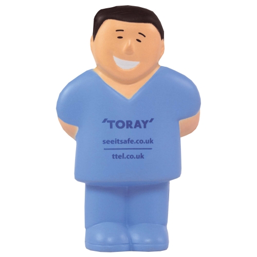 Personnage soignant anti-stress 90 mm — vue 1