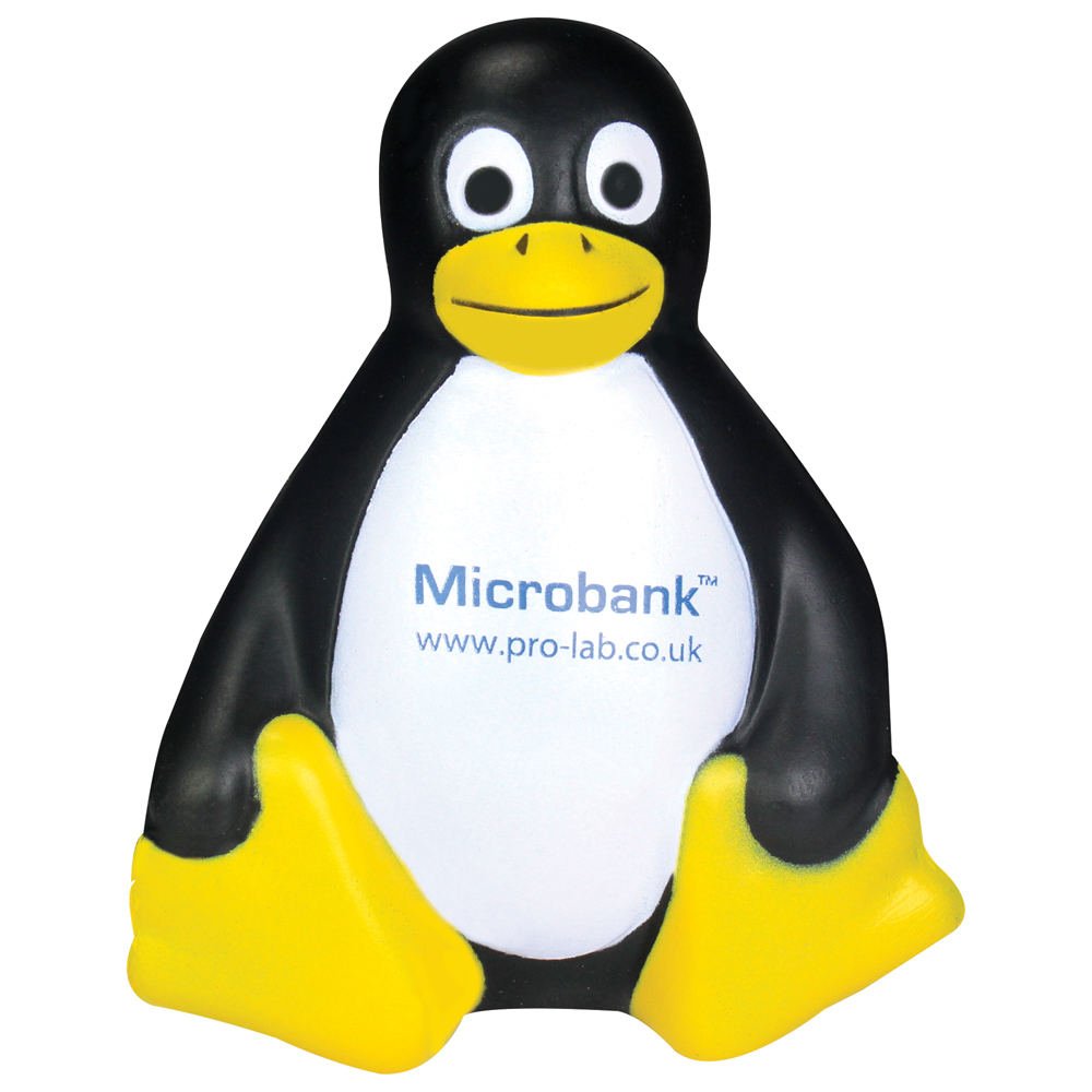 Pingouin assis anti-stress 85 mm — vue 1