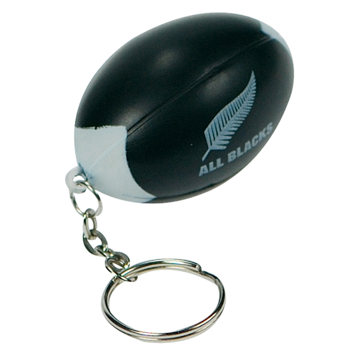 Porte-clés ballon de rugby 55 mm — vue 2