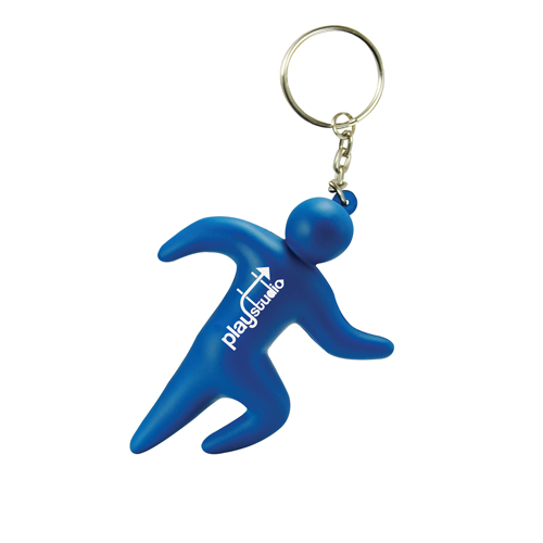 Porte-clés coureur anti-stress 80 mm — vue 1