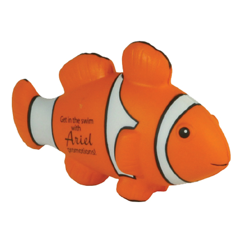 Poisson clown anti-stress 120 mm — vue 1