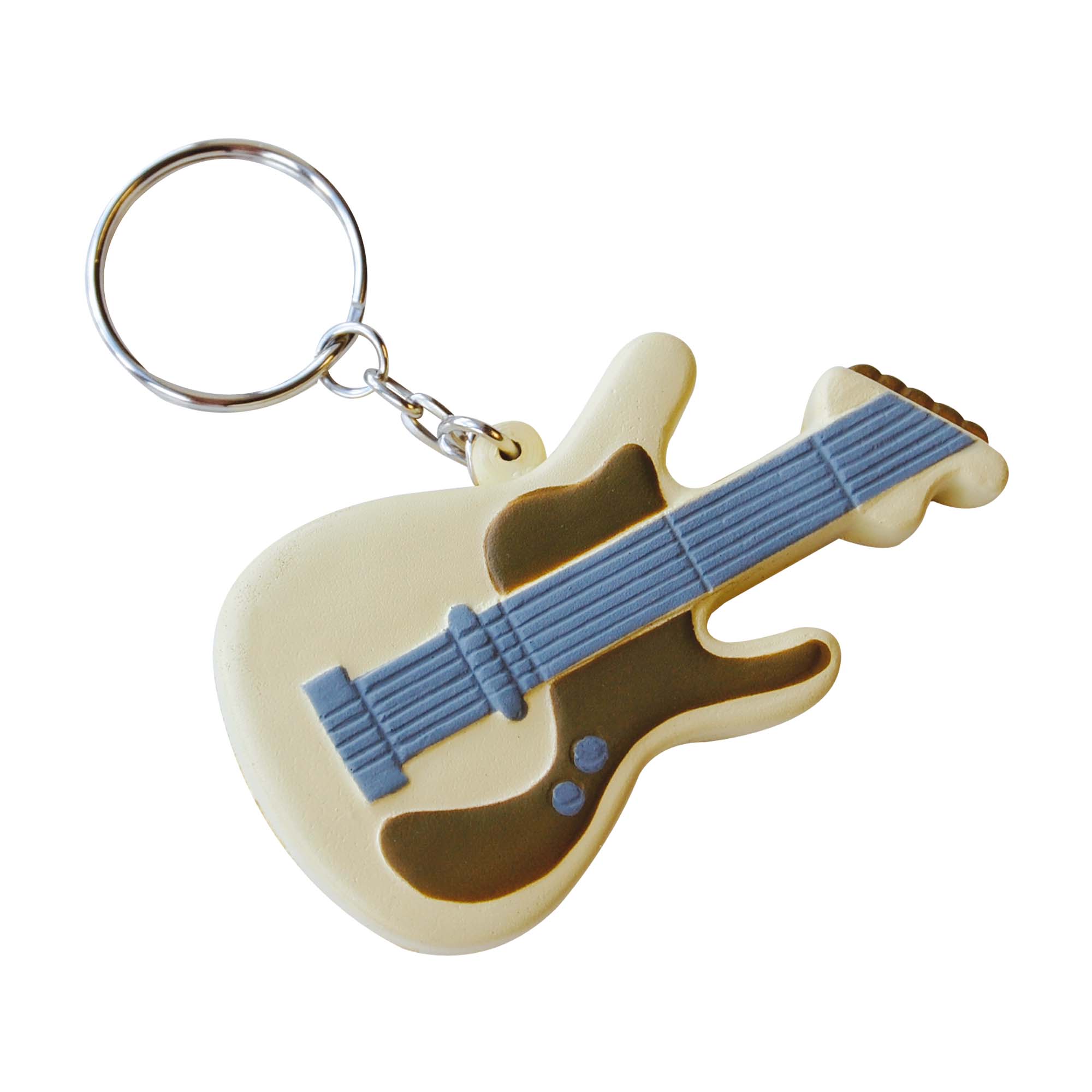 Porte-clés guitare anti-stress 70 mm — vue 2