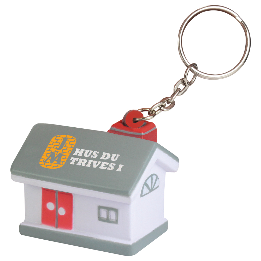 Porte-clés maison anti-stress 44 mm — vue 1