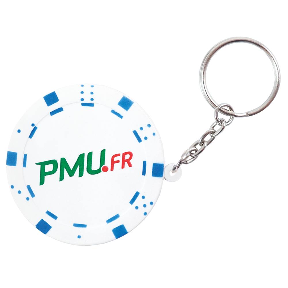 Porte-clés jeton anti-stress 45 mm — vue 1
