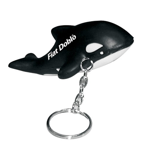 Porte-clés orque anti-stress 80 mm — vue 1