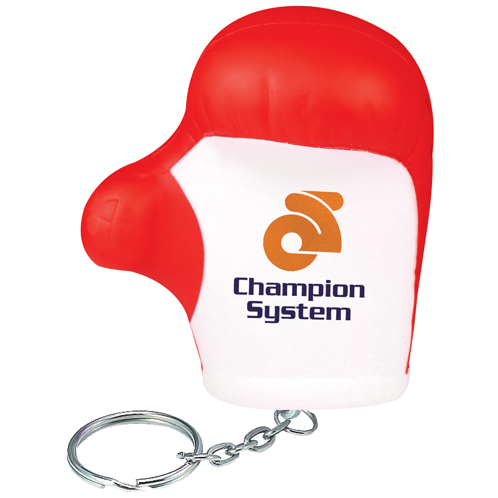 Porte-clés gant de boxe anti-stress 67 mm — vue 1