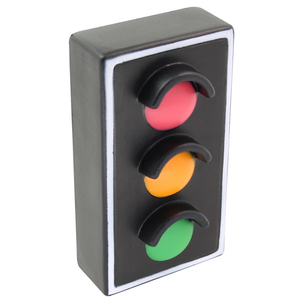 Feu tricolore anti-stress 100 mm — vue 5