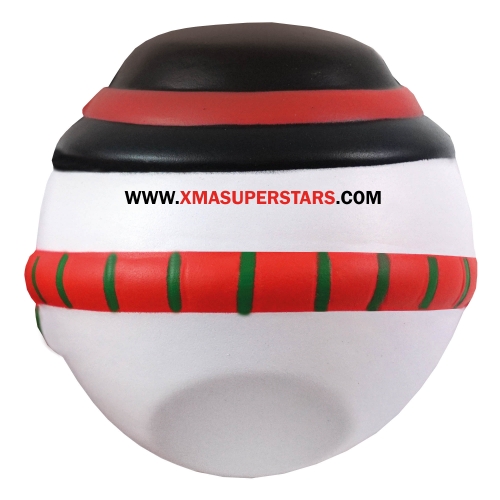 Bonhomme de neige anti-stress 63 mm — vue 2