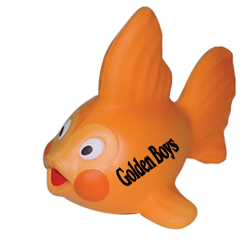 Poisson rouge anti-stress 115 mm — vue 1