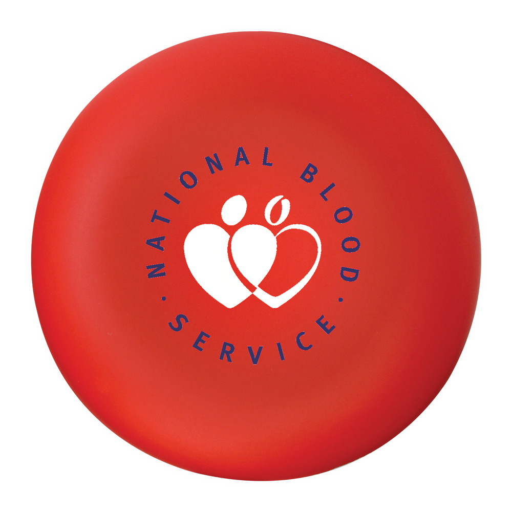 Globule rouge anti-stress 85 mm — vue 1