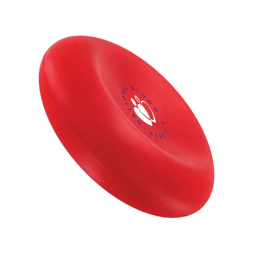 Globule rouge anti-stress 85 mm — vue 2