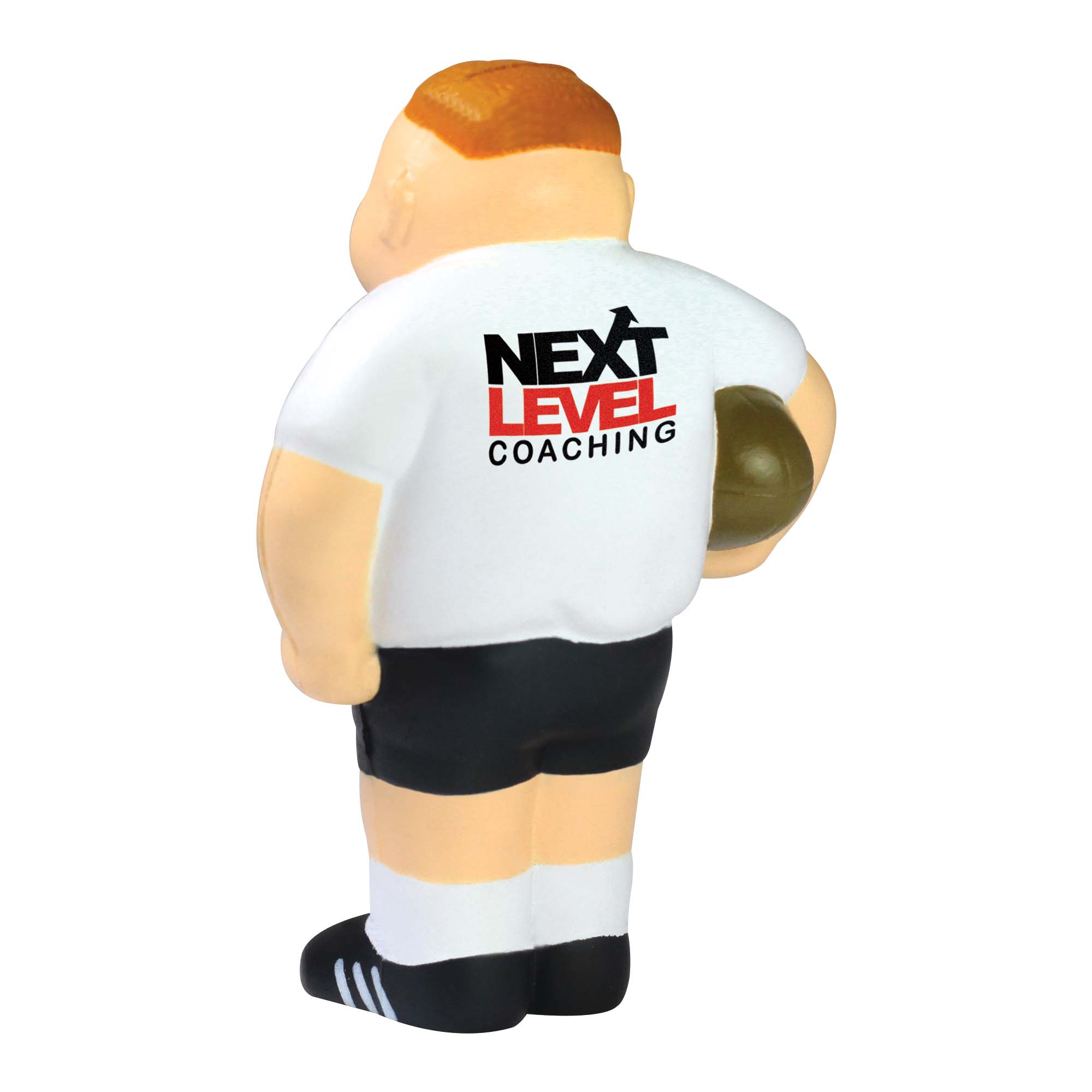 Joueur de rugby anti-stress 110 mm — vue 3